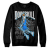 Dunk Low ‘Pure Platinum’ DopeSkill Sweatshirt Thunder Dunk Graphic Streetwear - Black 