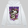 PURPLE Sneakers DopeSkill Hoodie Drip or Die Graphic Streetwear - White