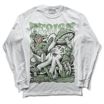 Jordan 4 Retro “Seafoam” DopeSkill Long Sleeve T-Shirt Resist Graphic Streetwear  - White