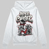 Jordan 4 “Flight Club” DopeSkill Hoodie Sweatshirt Paper Chaser Boy Graphic Streetwear - White 