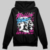 Pink Sneakers DopeSkill Hoodie Got It Out The Mud Graphic Streetwear - Black