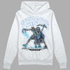 University Blue Sneakers DopeSkill Hoodie Sweatshirt VERSUS Graphic Streetwear - White