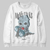 Vans Knu Stack Vintage Satin Dream Blue DopeSkill Sweatshirt Money Talks Graphic Streetwear - White