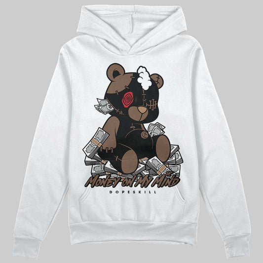 Jordan 9 'Olive' DopeSkill Hoodie Sweatshirt MOMM Bear Graphic Streetwear - White