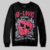 Jordan 5 Low “Peanut Butter Jelly” DopeSkill Sweatshirt Crying Heart Graphic Streetwear - Black