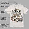 Sail 5s DopeSkill Sand T-shirt Bear Steals Sneaker Graphic