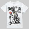 Jordan 4 “Black Cat” (2025) DopeSkill T-Shirt Ambition Graphic Streetwear - White 