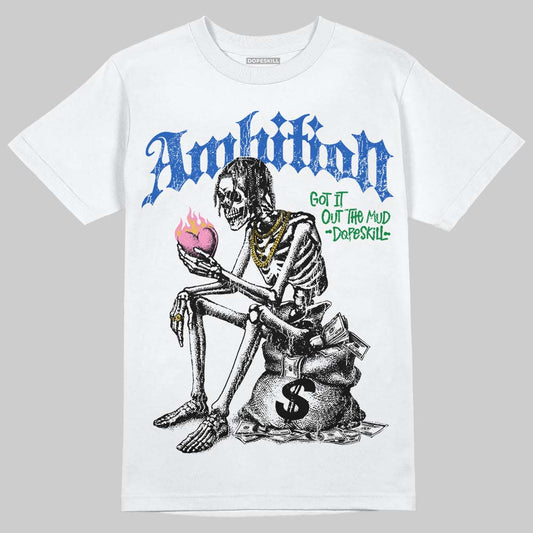 Jordan 3 “Brazil” DopeSkill T-Shirt Ambition Graphic Streetwear - White 