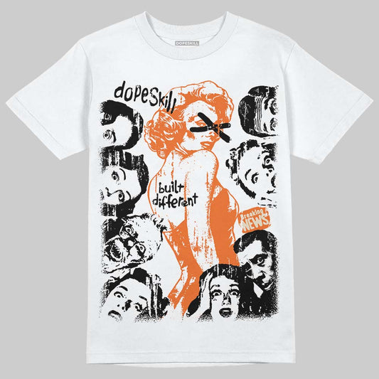 Jordan 3 “Starfish” DopeSkill T-Shirt Built Different Graphic Streetwear - White 