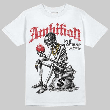 Jordan 4 “Flight Club” DopeSkill T-Shirt Ambition Graphic Streetwear - White 