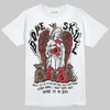 Jordan 9 'Olive' DopeSkill T-Shirt Angels Graphic Streetwear - White 