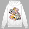 Jordan 3 GS “Red Stardust” DopeSkill Hoodie Sweatshirt Bear Steals Sneaker Graphic Streetwear - White 