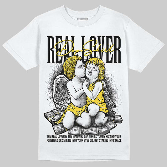 Black Tour Yellow AJ 4 Thunder DopeSkill Unisex T-Shirt Real Lover Graphic