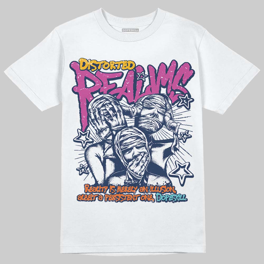 Air Max 1 'San Diego Padres' DopeSkill T-Shirt Distorted Realms Graphic Streetwear - White 