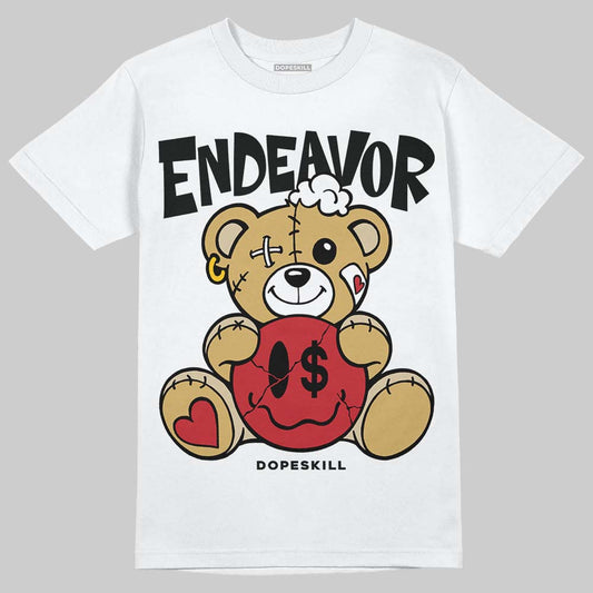 Jordan 4 Retro “Pizza” DopeSkill T-Shirt Endeavor Graphic Streetwear - White