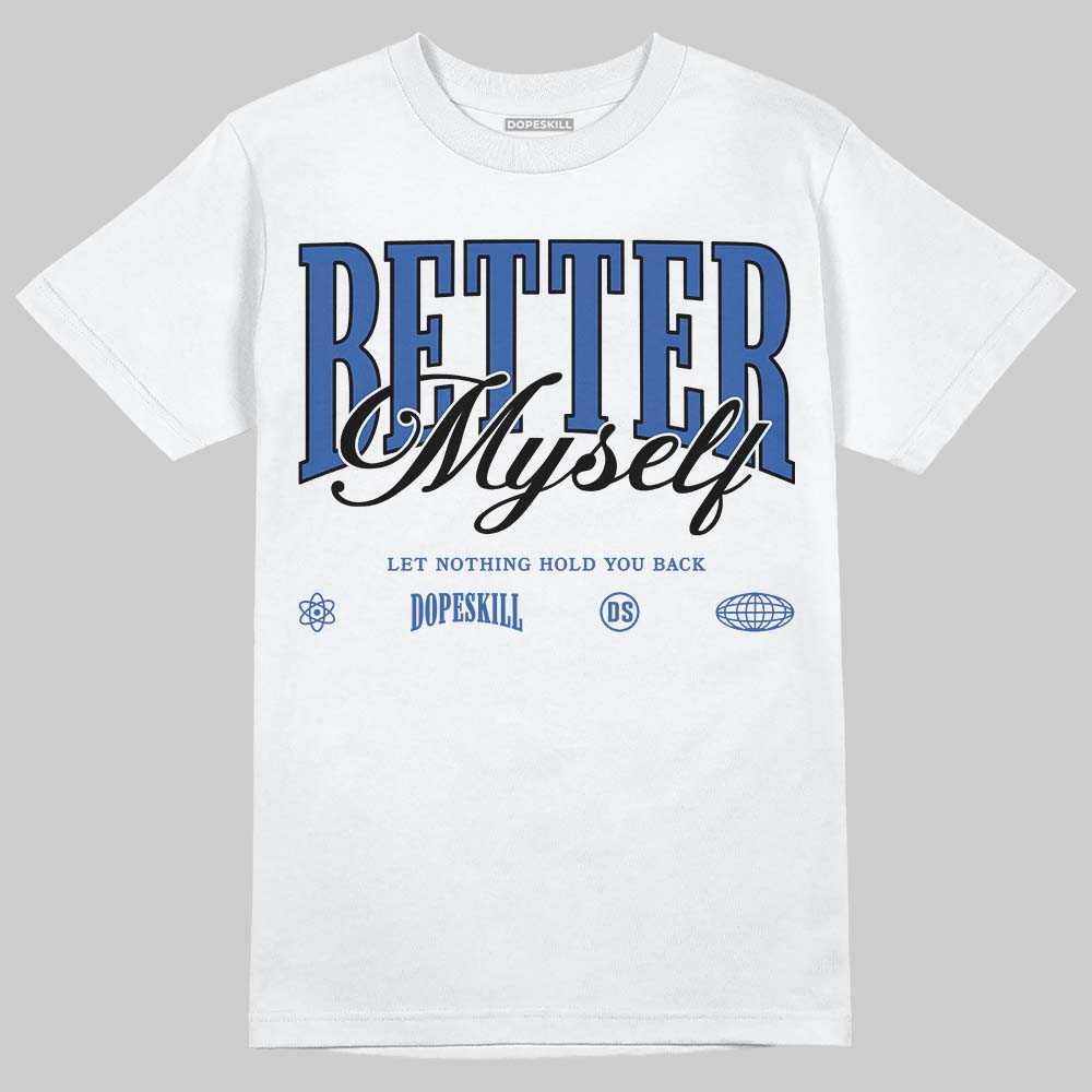 Jordan 1 Low Travis Scott x Fragment DopeSkill T-Shirt Better Myself Graphic Streetwear - White 