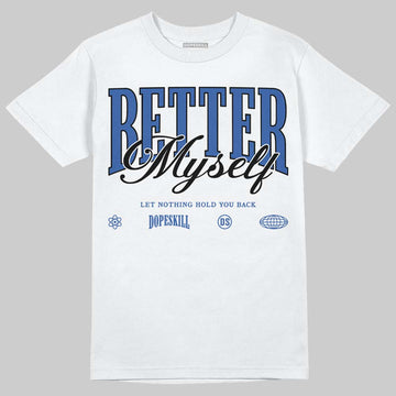 Jordan 1 Low Travis Scott x Fragment DopeSkill T-Shirt Better Myself Graphic Streetwear - White 
