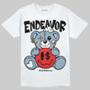 Jordan 40 “Blue Suede” DopeSkill T-Shirt Endeavor Graphic Streetwear - White