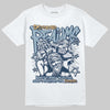 Air Diamond Turf 2 Royals DopeSkill T-Shirt Distorted Realms Graphic Streetwear - White 