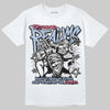 Jordan 3 GS “Cobalt Bliss” DopeSkill T-Shirt Distorted Realms Graphic Streetwear  - White 