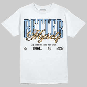 Nike Air Diamond Turf Must Be the Money DopeSkill T-Shirt Better Myself Graphic Streetwear - White 