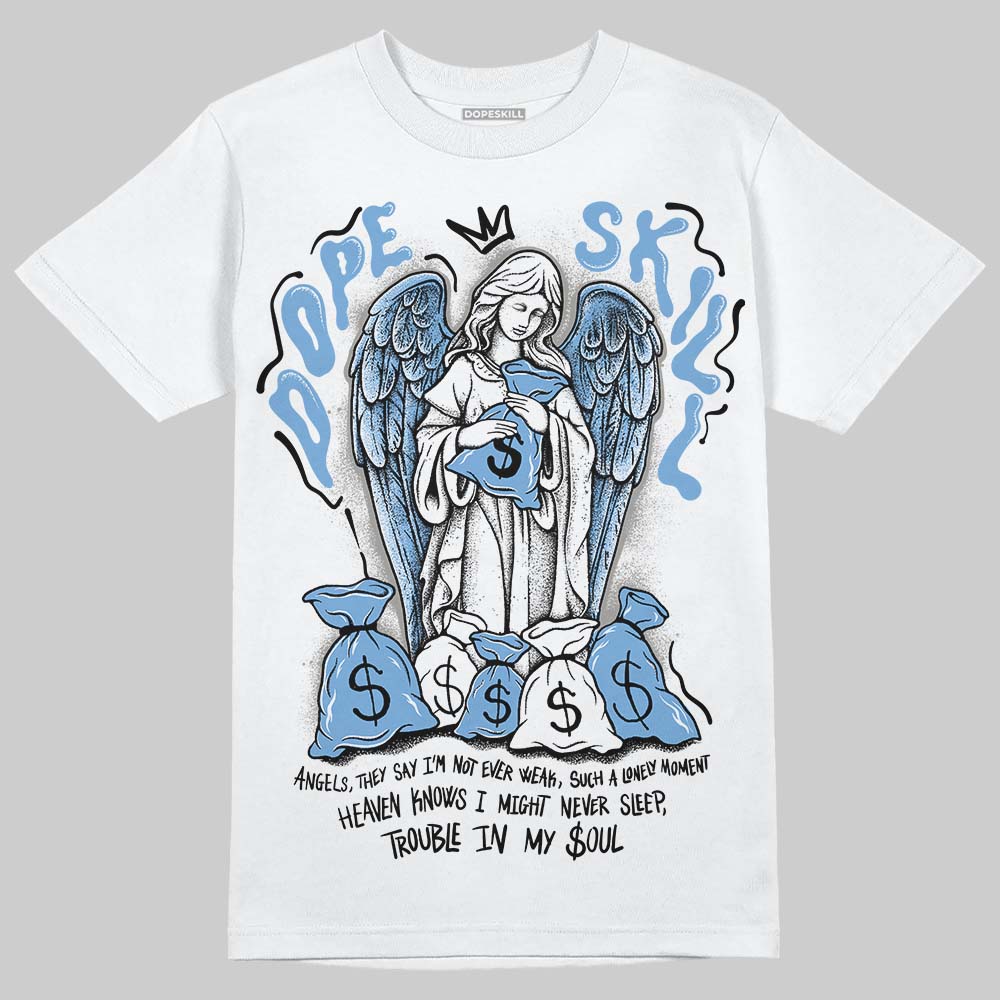 Jordan 12 Retro 'Melo' DopeSkill T-Shirt Angels Graphic Streetwear - White 