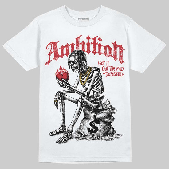Jordan 1 Low OG "Chicago" DopeSkill T-Shirt Ambition Graphic Streetwear - White 