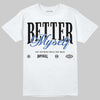 Awake NY x Jordan 5 Retro 'Black Racer Blue' DopeSkill T-Shirt Better Myself Graphic Streetwear - White 