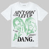 Asics Gel-Kayano 12.1 White/Menthol DopeSkill T-Shirt Ain't Gon' Let Up Graphic Streetwear - White 