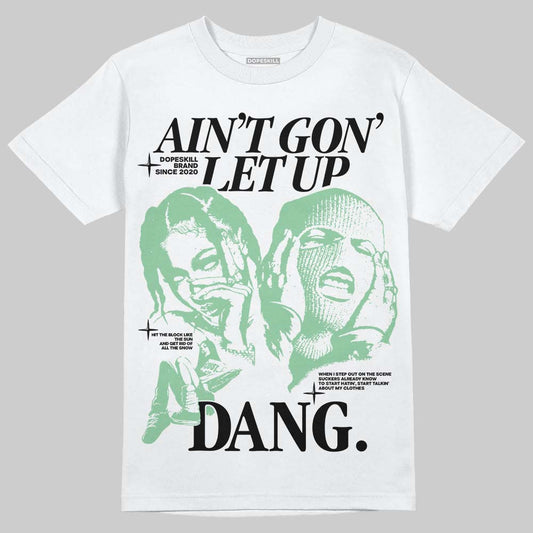 Asics Gel-Kayano 12.1 White/Menthol DopeSkill T-Shirt Ain't Gon' Let Up Graphic Streetwear - White 