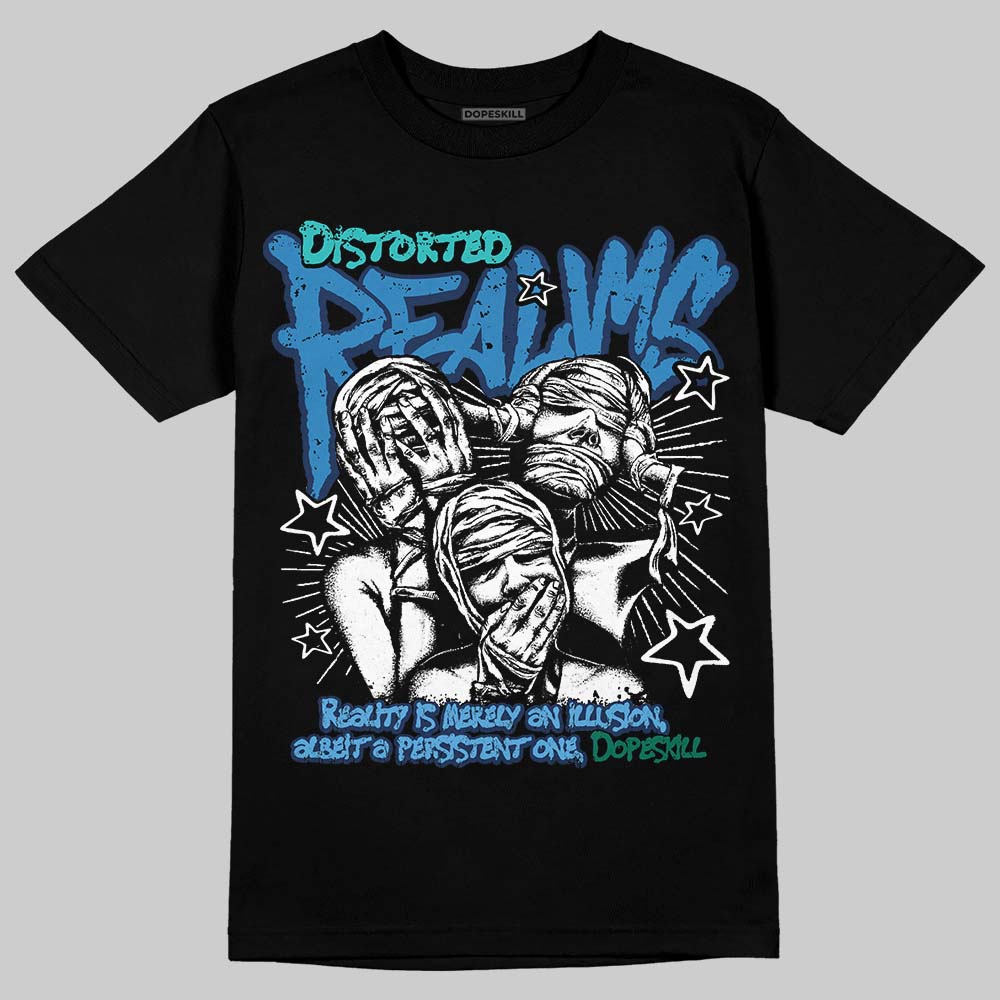 Max 95 OG Big Bubble Slate DopeSkill T-Shirt Distorted Realms Graphic Streetwear - Black