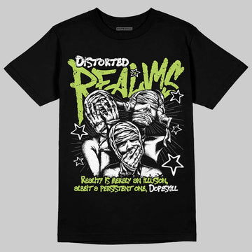 Air Foamposite Pro "Voltage" DopeSkill T-Shirt Distorted Realms Graphic Streetwear - Black