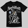 Jordan 5 "White Metallic" DopeSkill T-Shirt Ambition Graphic Streetwear - Black