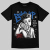 Jordan 3 "True Blue" DopeSkill T-Shirt Boss Up Graphic Streetwear - Black