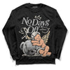 Jordan 3 “Off Noir” DopeSkill Long Sleeve T-Shirt New No Days Off Graphic Streetwear - Black