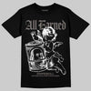Jordan 4 Retro Cave Stone DopeSkill T-Shirt All Earned Graphic Streetwear - Black
