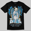 Jordan 4 Denim “Worn Blue” DopeSkill T-Shirt Angels Graphic Streetwear - black