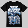 Air Foamposite Pro University Blue (2026) DopeSkill T-Shirt Paper Chaser Boy Graphic Streetwear - Black