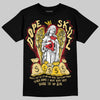Quai 54 x Air Jordan 1 Retro Low OG Tour Yellow Black DopeSkill T-Shirt Angels Graphic Streetwear - Black