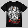 Jordan 11 Retro Cherry DopeSkill T-Shirt Money Longer Graphic Streetwear - Black