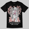 Jordan 1 Low OG “Rust Pink” DopeSkill T-Shirt Angels Graphic Streetwear - black
