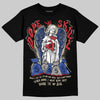 Jordan 4 “Rare Air” DopeSkill T-Shirt Angels Graphic Streetwear - Black