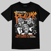Jordan 4 "Birds of Paradise" DopeSkill T-Shirt Distorted Realms Graphic Streetwear - Black