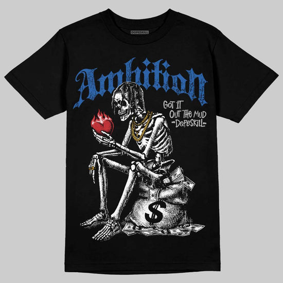Jordan 3 "True Blue" DopeSkill T-Shirt Ambition Graphic Streetwear - Black