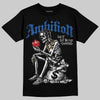Jordan 3 "True Blue" DopeSkill T-Shirt Ambition Graphic Streetwear - Black