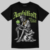 Air Max 95 Big Bubble Neon Yellow DopeSkill T-Shirt Ambition Graphic Streetwear - Black