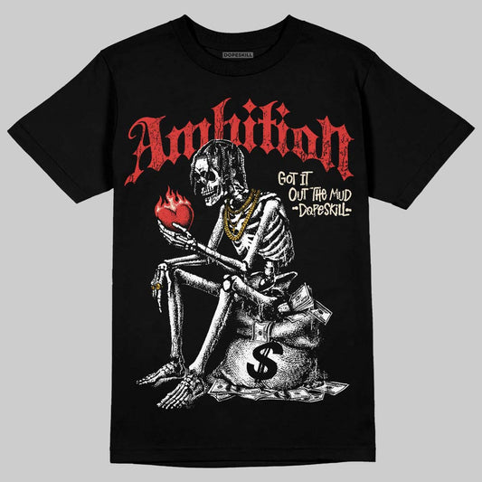 Jordan 4 Retro OG Nigel Sylvester Brick After Brick DopeSkill T-Shirt Ambition Graphic Streetwear - Black