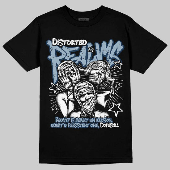 Air Diamond Turf 2 Royals DopeSkill T-Shirt Distorted Realms Graphic Streetwear - Black