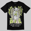 Jordan 5 “Luminous Green” DopeSkill T-Shirt Angels Graphic Streetwear - Black