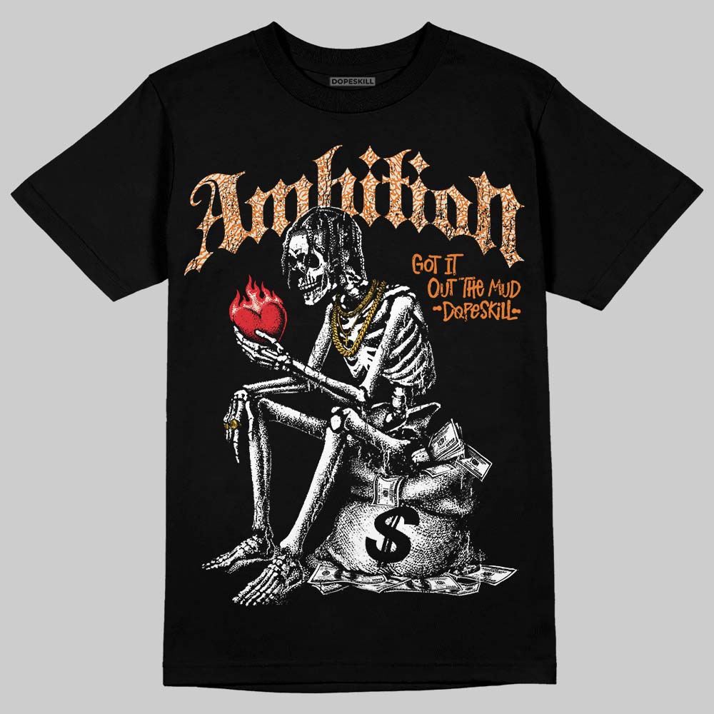 Jordan 3 “Orange Citrus” DopeSkill T-Shirt Ambition Graphic Streetwear - Black